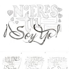 Proyecto Portada libro "No eres tú ¡Soy yo!" Ein Projekt aus dem Bereich Lettering, H, Lettering und Design von Andrea Paz - 25.02.2024
