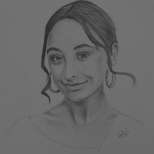 One step closed. Portrait Drawing project by Ramesh Ravone - 02.25.2024