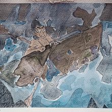OCs para Quadrinho Autoral - "7:20". Traditional illustration, Digital Illustration, and Watercolor Painting project by Rodrigo Alexandre - 02.25.2024