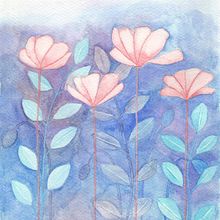 Il mio progetto del corso: Tecniche di acquerello in negativo per illustrazione botanica. Un projet de Illustration traditionnelle, Aquarelle et Illustration botanique de arethacasa - 25.02.2024