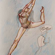 Mein Abschlussprojekt für den Kurs: Zeichnen der menschlichen Figur und ausdrucksstarke Posen. Un proyecto de Bellas Artes, Bocetado, Dibujo, Sketchbook y Dibujo anatómico de Andrea Gasser - 25.02.2024