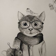 My project for course: Surrealistic Fineliner Illustration. Traditional illustration, Pencil Drawing, Drawing, Realistic Drawing, Artistic Drawing & Ink Illustration project by nive.mathan21 - 02.25.2024