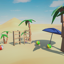 La Playa. Un progetto di 3D di Jackz Gretz - 01.10.2023