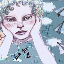 Pájaros y Sueños. Un progetto di Disegno a matita, Illustrazione digitale, Disegno realistico, Disegno artistico e Illustrazione infantile di Nieves Ferragut - 26.02.2024