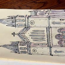 My project for course: The Art of Sketching: Transform Your Doodles into Art. Traditional illustration, Pencil Drawing, Drawing, and Sketchbook project by bogdanrozhkov91 - 02.26.2024