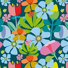 Mein Abschlussprojekt für den Kurs: Haushaltswaren-Musterdesign. Projekt z dziedziny Projektowanie graficzne, Projektowanie produktowe, Pattern design, Ilustracja c i frowa użytkownika Gloria Colomb - 26.02.2024
