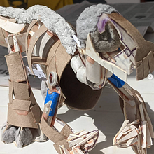 DinoSaurio. Sculpture project by Camilo Vieco - 02.27.2024