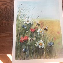 My project for course: Illustrating the Natural World with Watercolor and Charcoal. Un proyecto de Ilustración tradicional, Pintura e Ilustración naturalista				 de Kathy Logan - 27.02.2024