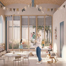 My project for course: Rendering and Digital Collage for Architectural Displays. 3D, Architecture, Digital Architecture, 3D Design, and ArchVIZ project by Bianca - 02.28.2024
