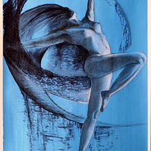 Mein Abschlussprojekt für den Kurs: Zeitgenössisches Zeichnen der menschlichen Figur: Ausdruck und Bewegung. Ilustração tradicional, Artes plásticas, Desenho, Desenho artístico, Pintura Acrílica, e Desenho anatômico projeto de Andrea Gasser - 28.02.2024