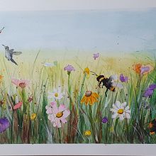 My project for course: Illustrating the Natural World with Watercolor and Charcoal. Traditional illustration, Painting, and Naturalistic Illustration project by Sue Mccarthy - 02.27.2024