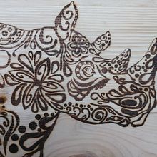 My project for course: Pyrography 101: Woodburning Illustration Techniques. Traditional illustration, Arts, Crafts, and DIY project by Agnieszka - 02.28.2024