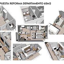 Mi proyecto del curso: Diseño de interiores de principio a fin. Interior Architecture, Interior Design, Interior Decoration, and Spatial Design project by Iara Rog - 02.23.2024