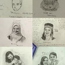 Pocketful of Portraits: February 2024. Un proyecto de Bocetado, Redacción de contenidos		, Escritura creativa y Escritura de ficción de Jacques Vinskie - 31.01.2024