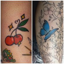 Mi proyecto del curso: Técnicas de color para tatuajes. Traditional illustration, Drawing, Digital Illustration, Tattoo Design, and Digital Drawing project by Nöel Ordoqui - 02.20.2024