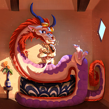 My project for course: Lighting Principles for Digital Painting. Un projet de Illustration traditionnelle, Illustration numérique , et Peinture numérique de Savyon Arbel - 25.02.2024
