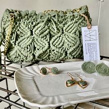 Pochette Macramè . Arts, Crafts, Creativit, Product Photograph, and DIY project by Francesca Aldrighetti - 02.18.2024