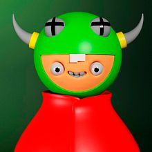 Mi proyecto del curso: Diseño e ilustración 3D de personajes Ein Projekt aus dem Bereich 3D, Design von Figuren, 3-D-Modellierung und Design von 3-D-Figuren von Gerardo Melendez - 02.03.2024