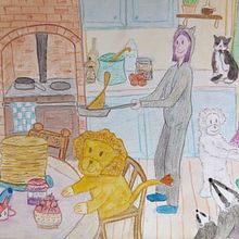 Mijn project van de cursus: Sketchbook om je tekenstijl te verkennen. Projekt z dziedziny Trad, c, jna ilustracja, Sketching, Kreat, wność,  R, sunek, Malowanie akwarelą, Sketchbook i Malowanie gwaszami użytkownika dorine_boudewijn - 01.03.2024