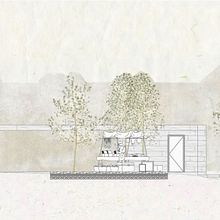 Farmer's market in Bazsi. Un projet de Architecture de Imola Koós - 20.06.2022