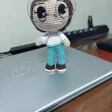 Mi proyecto del curso: Amigurumis: personas tejidas a crochet. Arts, Crafts, To, Design, Fiber Arts, Crochet, Amigurumi, and Textile Design project by agin427 - 03.03.2024