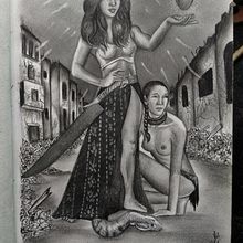Mi proyecto del curso: Dibujo imaginativo con grafito y carboncillo. Un progetto di Illustrazione tradizionale, Belle arti, Disegno a matita, Disegno, Disegno artistico e Disegno anatomico di Carlos Adrián De La Paz Almaraz - 03.03.2024