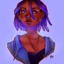 Fan Art de Loish. Un progetto di Illustrazione digitale, Disegno digitale e Pittura digitale di María Machín Suárez - 03.03.2024