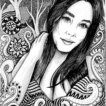 Mi proyecto del curso: Ilustración de cuentos de hadas con pluma y tinta. Drawing, Artistic Drawing & Ink Illustration project by Rui Ianbaud - 03.03.2024