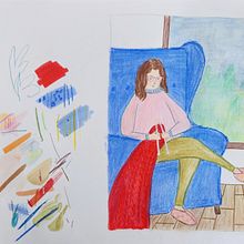 Mon projet du cours : Carnet de croquis pour explorer votre style de dessin. Projekt z dziedziny Trad, c, jna ilustracja, Sketching, Kreat, wność,  R, sunek, Malowanie akwarelą i Sketchbook użytkownika Jessica Bouffard - 03.03.2024