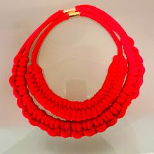 Il mio progetto del corso: Gioielli in corda per principianti: crea le tue collane. Arts, Crafts, Jewelr, Design, Macramé, and Textile Design project by Serenella - 03.03.2024