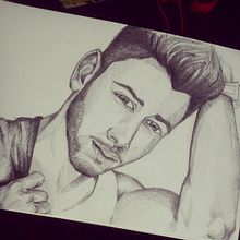 Some old stuff (2014). Drawing, Pencil Drawing, Portrait Drawing, and Realistic Drawing project by meldevonnart - 03.03.2024