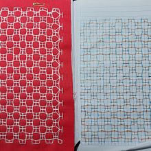 Mi proyecto del curso: Introducción al bordado japonés sashiko. Un progetto di Fiber Art, DIY, Upc, cling, Textile Design e Ricamo di Aqua Castro Rose - 03.03.2024