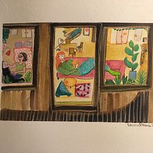 Mijn project van de cursus: Sketchbook om je tekenstijl te verkennen. Projekt z dziedziny Trad, c, jna ilustracja, Sketching, Kreat, wność,  R, sunek, Malowanie akwarelą, Sketchbook i Malowanie gwaszami użytkownika winonaboomkens - 27.02.2024
