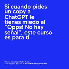 Mi proyecto del curso: Copywriting para copywriters Ein Projekt aus dem Bereich Werbung, Cop, writing, Stor, telling und Kommunikation von Katya Viesca - 02.03.2024