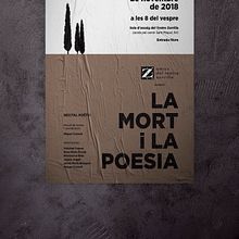 TEATRO - RECITALES POÉTICOS. Design, Advertising, and Graphic Design project by Jaume Arqué Comas - 11.29.2018