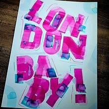 Mein Abschlussprojekt für den Kurs: Techniken für Freestyle-Lettering. Projekt z dziedziny  Kaligrafia użytkownika Melanie Wermter - 04.03.2024