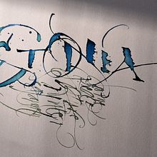 My project for course: Calligraphy with a Ruling Pen. Un proyecto de Bellas Artes y Caligrafía de akalligraafia - 04.03.2024