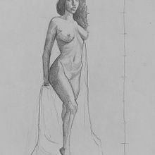 DA- cos humà. Pencil Drawing, Figure Drawing, and Sketching project by Carla Ortiz Lopez - 03.07.2024