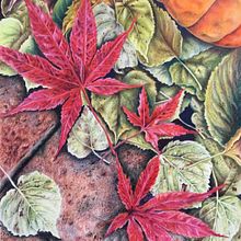 Fall at Your Feet. Colored Pencil Drawing, Pencil Drawing, Fine Arts, and Drawing project by Gretchen - 03.05.2024