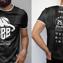 LOGO - BADALONA BÀSQUET BASE. Design, Graphic Design, Vector Illustration, and Logo Design project by Jaume Arqué Comas - 03.15.2024