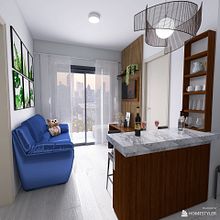 Apartamento 38m2 Ein Projekt aus dem Bereich Innendesign und Design von Lauria Malaguera - 02.03.2024