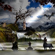 La Torre Invertida. Un projet de Photographie, Postproduction photographique, VFX, Retouche photographique, Photographie artistique, Composition photographique , et Photomontage de Xisco Conde Flores - 06.03.2024