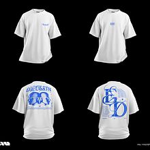 Proyecto de curso: Diseño de camisetas tipográficas. T, pograph, T, pograph, and Design project by Valentino Méndez - 03.05.2024