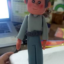 Mi proyecto del curso: Modelado de personajes con pasta de azúcar. Projekt z dziedziny Design, Projektowanie postaci i DIY użytkownika supermercado_malu - 06.03.2024
