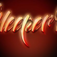 Mi proyecto del curso: Lettering digital en Photoshop con reflejos y colores vivos . Scrisori, Digital Lettering, Design digital, litere 3D și Scriere manuală de Jeo Va - 03.07.2024