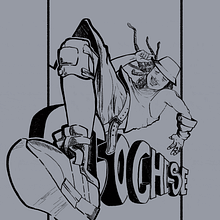 Poster - Cochise . Traditional illustration, Character Design, Drawing, and Digital Illustration project by Thiago Santos - 03.06.2024