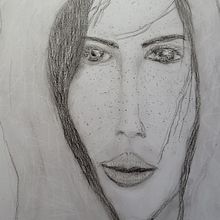 My project for course: Realistic Portraits Using Charcoal. Traditional illustration, Fine Arts, Drawing, Portrait Drawing, and Realistic Drawing project by aquariancore - 03.07.2024