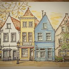 Hamburg. Street Art project by Jeannette Van de Loop - 03.07.2024