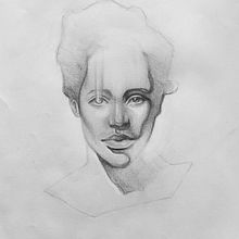 My project for course: Pencil Portraits: Light, Shadow, and Proportion. Traditional illustration, Fine Arts, Sketching, Pencil Drawing, Drawing, Portrait Drawing, Realistic Drawing, and Artistic Drawing project by sikkessofie - 03.06.2024