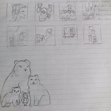 Mi proyecto del curso: Introducción a la ilustración infantil. Traditional illustration, Fine Arts, Painting, Pencil Drawing, Drawing, Watercolor Painting, Children's Illustration, and Narrative project by Gauri Barrera - 03.07.2024